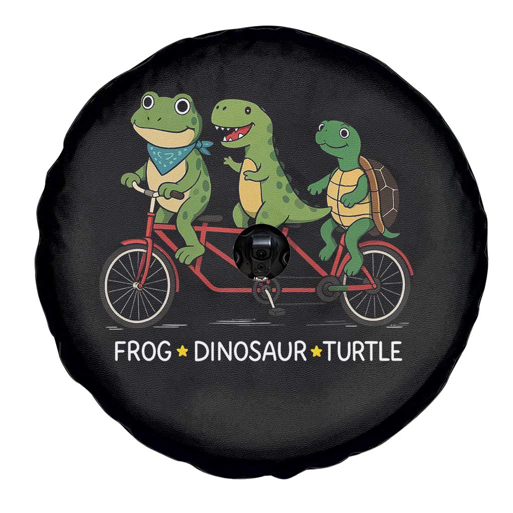 Subtle FDT Spare Tire Cover Frog Dinosaur Turtle Political Satire - Wonder Print Shop