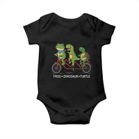 Subtle FDT Baby Onesie Frog Dinosaur Turtle Political Satire - Wonder Print Shop