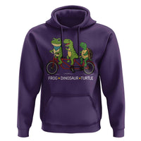 Subtle FDT Hoodie Frog Dinosaur Turtle Political Satire - Wonder Print Shop