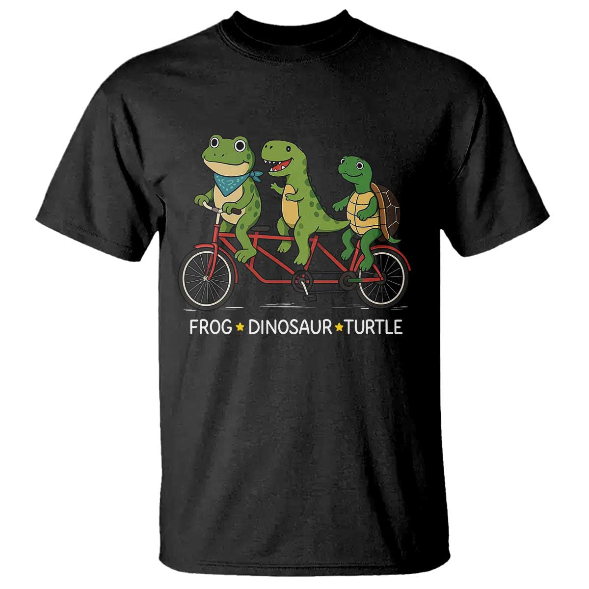 Subtle FDT T Shirt Frog Dinosaur Turtle Political Satire - Wonder Print Shop