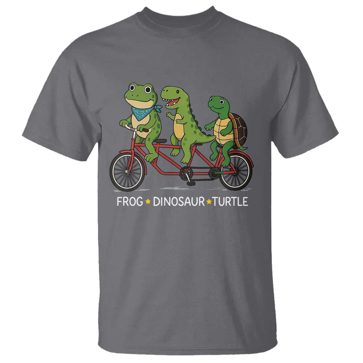 Subtle FDT T Shirt Frog Dinosaur Turtle Political Satire - Wonder Print Shop