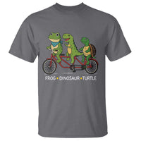 Subtle FDT T Shirt Frog Dinosaur Turtle Political Satire - Wonder Print Shop