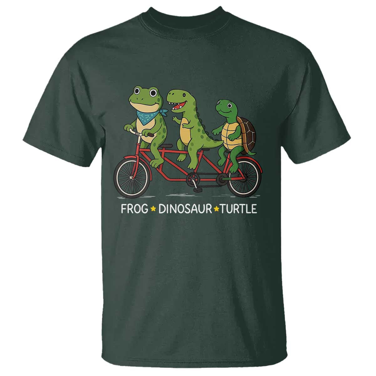 Subtle FDT T Shirt Frog Dinosaur Turtle Political Satire - Wonder Print Shop