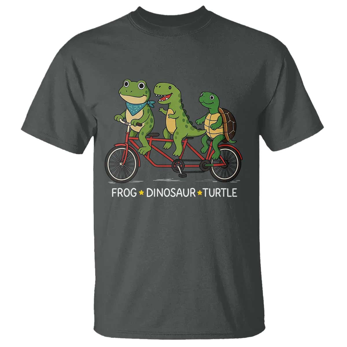 Subtle FDT T Shirt Frog Dinosaur Turtle Political Satire - Wonder Print Shop