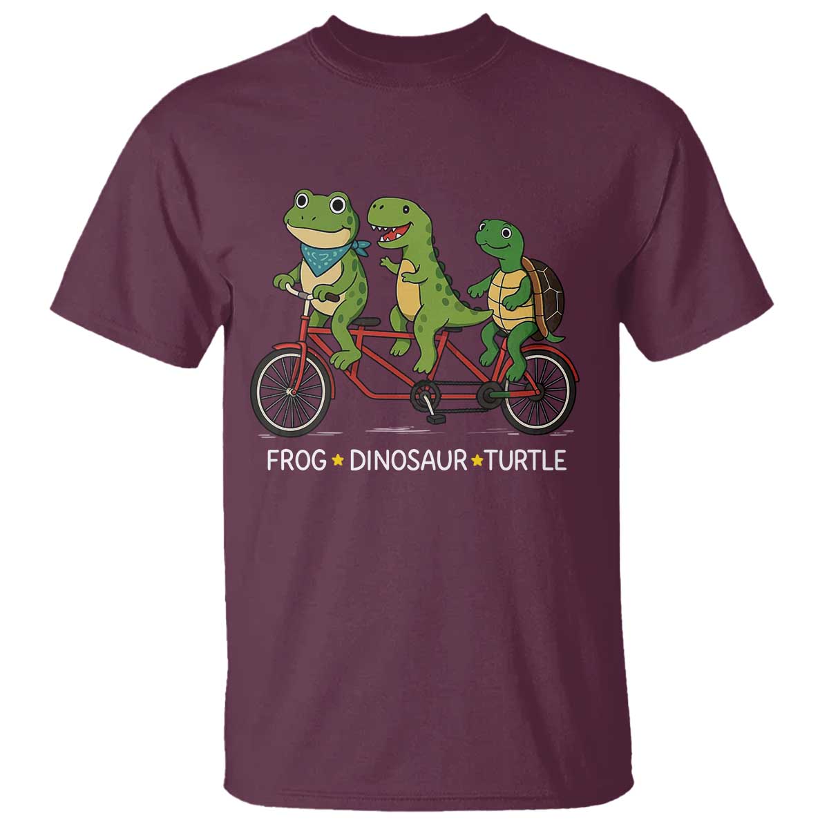 Subtle FDT T Shirt Frog Dinosaur Turtle Political Satire - Wonder Print Shop