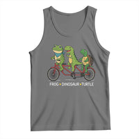 Subtle FDT Tank Top Frog Dinosaur Turtle Political Satire - Wonder Print Shop