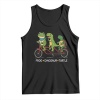 Subtle FDT Tank Top Frog Dinosaur Turtle Political Satire - Wonder Print Shop