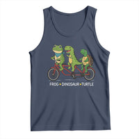 Subtle FDT Tank Top Frog Dinosaur Turtle Political Satire - Wonder Print Shop