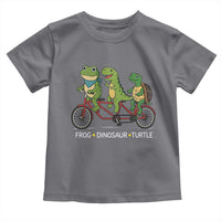 Subtle FDT Toddler T Shirt Frog Dinosaur Turtle Political Satire - Wonder Print Shop