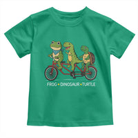 Subtle FDT Toddler T Shirt Frog Dinosaur Turtle Political Satire - Wonder Print Shop