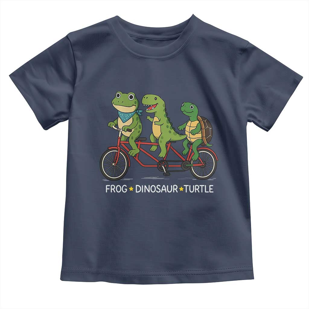 Subtle FDT Toddler T Shirt Frog Dinosaur Turtle Political Satire - Wonder Print Shop