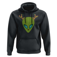 Alien Christmas Hoodie Funny Humans Aren't Real Cute UFO Gift