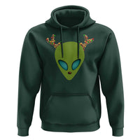 Alien Christmas Hoodie Funny Humans Aren't Real Cute UFO Gift
