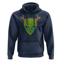 Alien Christmas Hoodie Funny Humans Aren't Real Cute UFO Gift