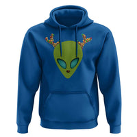 Alien Christmas Hoodie Funny Humans Aren't Real Cute UFO Gift