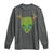 Alien Christmas Long Sleeve Shirt Funny Humans Aren't Real Cute UFO Gift