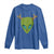 Alien Christmas Long Sleeve Shirt Funny Humans Aren't Real Cute UFO Gift