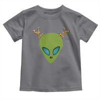 Alien Christmas Toddler T Shirt Funny Humans Aren't Real Cute UFO Gift