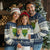 Alien Xmas Ugly Christmas Sweater Funny Humans Aren't Real Cute UFO Gift - Wonder Print Shop
