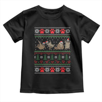 Raccoon Christmas Toddler T Shirt Funny Ugly Christmas