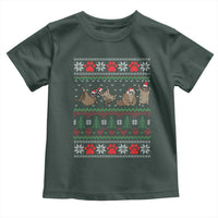 Raccoon Christmas Toddler T Shirt Funny Ugly Christmas