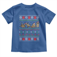 Raccoon Christmas Toddler T Shirt Funny Ugly Christmas