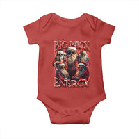 Christmas Santa Baby Onesie Big Nick Energy Bootleg Rap Tee