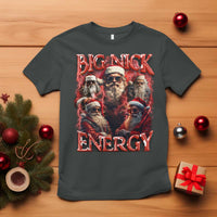 Christmas Santa T Shirt Big Nick Energy Bootleg Rap Tee - Wonder Print Shop