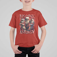 Christmas Santa T Shirt For Kid Big Nick Energy Bootleg Rap Tee - Wonder Print Shop