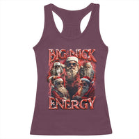 Christmas Santa Racerback Tank Top Big Nick Energy Bootleg Rap Tee