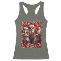 Christmas Santa Racerback Tank Top Big Nick Energy Bootleg Rap Tee