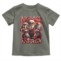 Christmas Santa Toddler T Shirt Big Nick Energy Bootleg Rap Tee