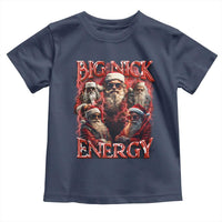 Christmas Santa Toddler T Shirt Big Nick Energy Bootleg Rap Tee