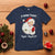 Christmas Santa T Shirt Vintage I Saw That You Naughty - Wonder Print Shop