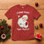Christmas Santa T Shirt Vintage I Saw That You Naughty - Wonder Print Shop