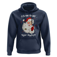 Christmas Santa Hoodie Vintage I Saw That You Naughty