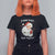 Christmas Santa T Shirt For Women Vintage I Saw That You Naughty - Wonder Print Shop