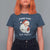 Christmas Santa T Shirt For Women Vintage I Saw That You Naughty - Wonder Print Shop
