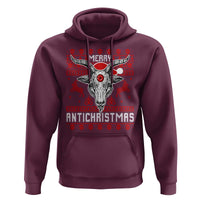 Satan Claus Merry Antichristmas Hoodie Pentagram Ugly Christmas Sweater Evil Pajama