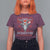 Satan Claus Merry Antichristmas T Shirt For Women Pentagram Ugly Christmas Sweater Evil Pajama - Wonder Print Shop