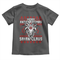 Satan Claus Merry Antichristmas Toddler T Shirt Goth Ugly Christmas Sweater Pentagram Evil Pajama