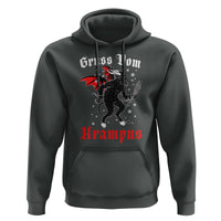 Christmas Krampus Hoodie Scary Horror Goth Xmas Gruss Von Krampus