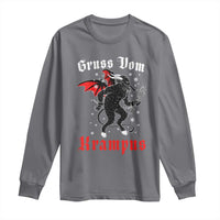Christmas Krampus Long Sleeve Shirt Scary Horror Goth Xmas Gruss Von Krampus