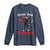 Christmas Krampus Long Sleeve Shirt Scary Horror Goth Xmas Gruss Von Krampus
