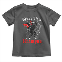 Christmas Krampus Toddler T Shirt Scary Horror Goth Xmas Gruss Von Krampus