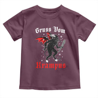 Christmas Krampus Toddler T Shirt Scary Horror Goth Xmas Gruss Von Krampus