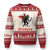 Krampus Ugly Christmas Sweater Scary Horror Goth Xmas Gruss Von Krampus - Wonder Print Shop