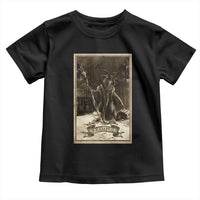 Christmas Krampus Toddler T Shirt Xmas Horror Ugly Sweater Krampus Tarot Card Evil Pajama