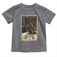 Christmas Krampus Toddler T Shirt Xmas Horror Ugly Sweater Krampus Tarot Card Evil Pajama