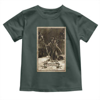 Christmas Krampus Toddler T Shirt Xmas Horror Ugly Sweater Krampus Tarot Card Evil Pajama